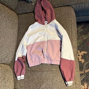 Pink and white Zara jacket child’s size 13-14